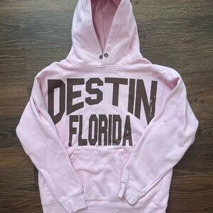 Pink Hoodie Sweatshirt
